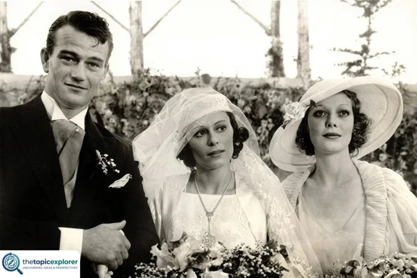 John Wayne and Josephine Saenz’s 1933 Wedding