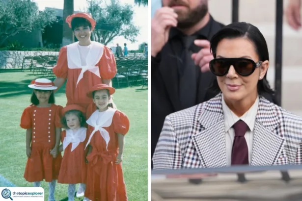 Kris Jenner before and after facelift