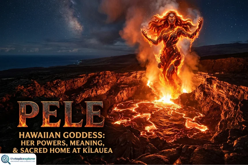 Pele Hawaiian Goddess