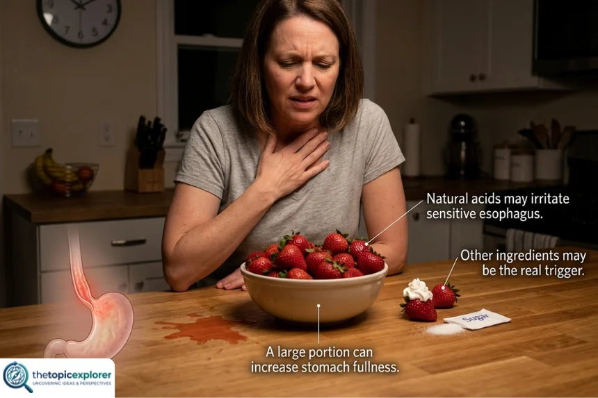 Why GERD Strawberries May Cause Symptoms